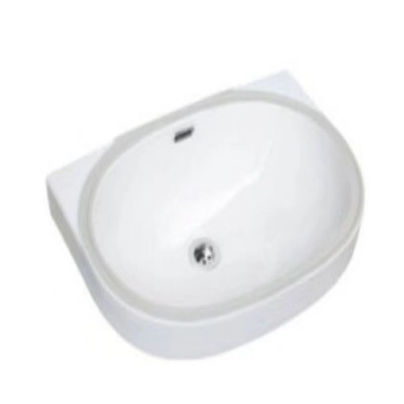 White Bathroom Countertops with Sink